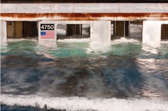 "Pool" Large Scale Framed Photograph, Reefing of NYC Subway: American Landscape