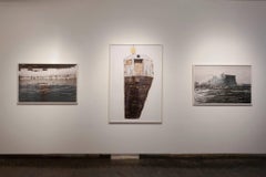 Train in the Sky, limited edition photograph, NYC subway car, recycling