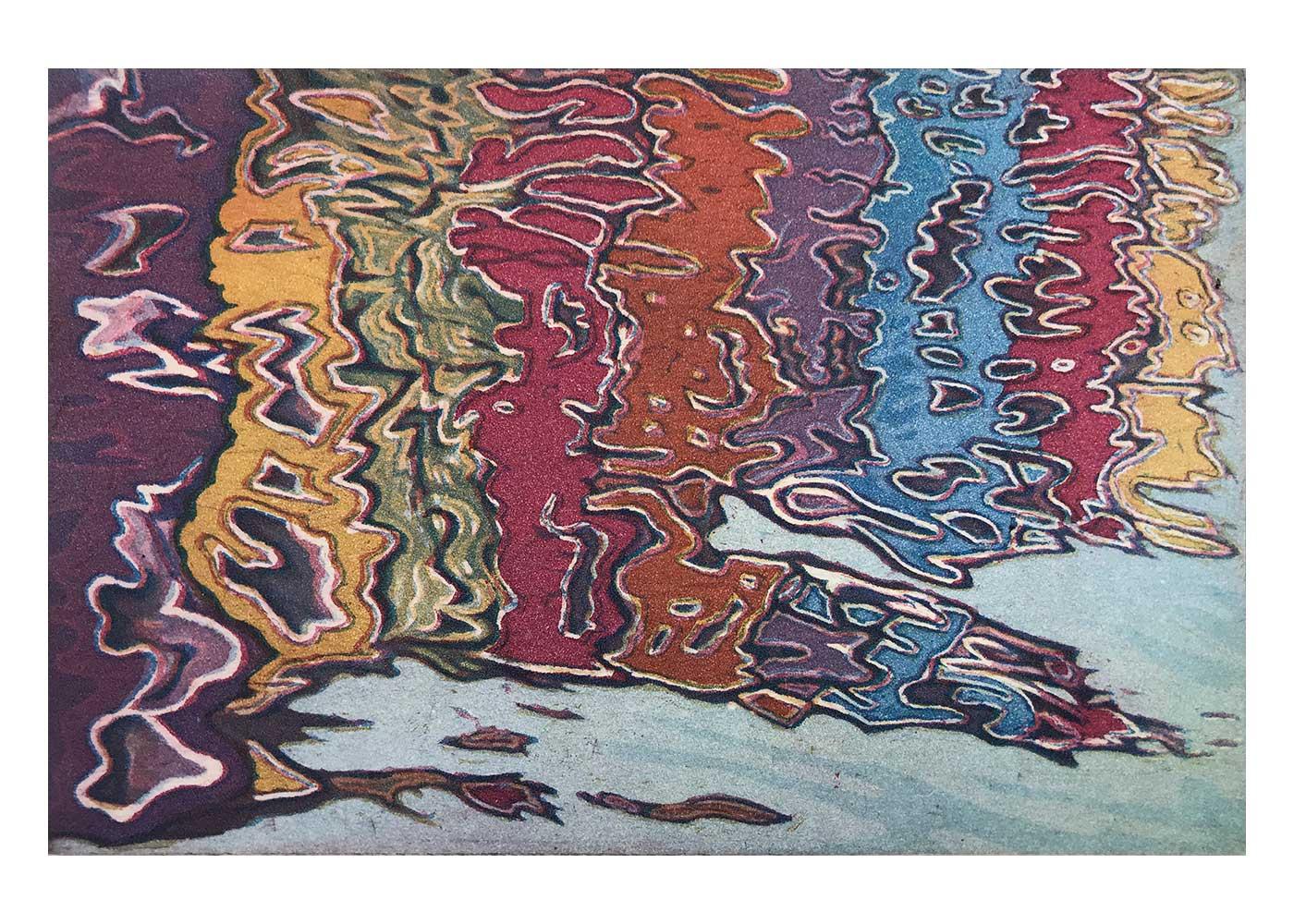 Stephen McMillan Landscape Print - Burano Rainbow