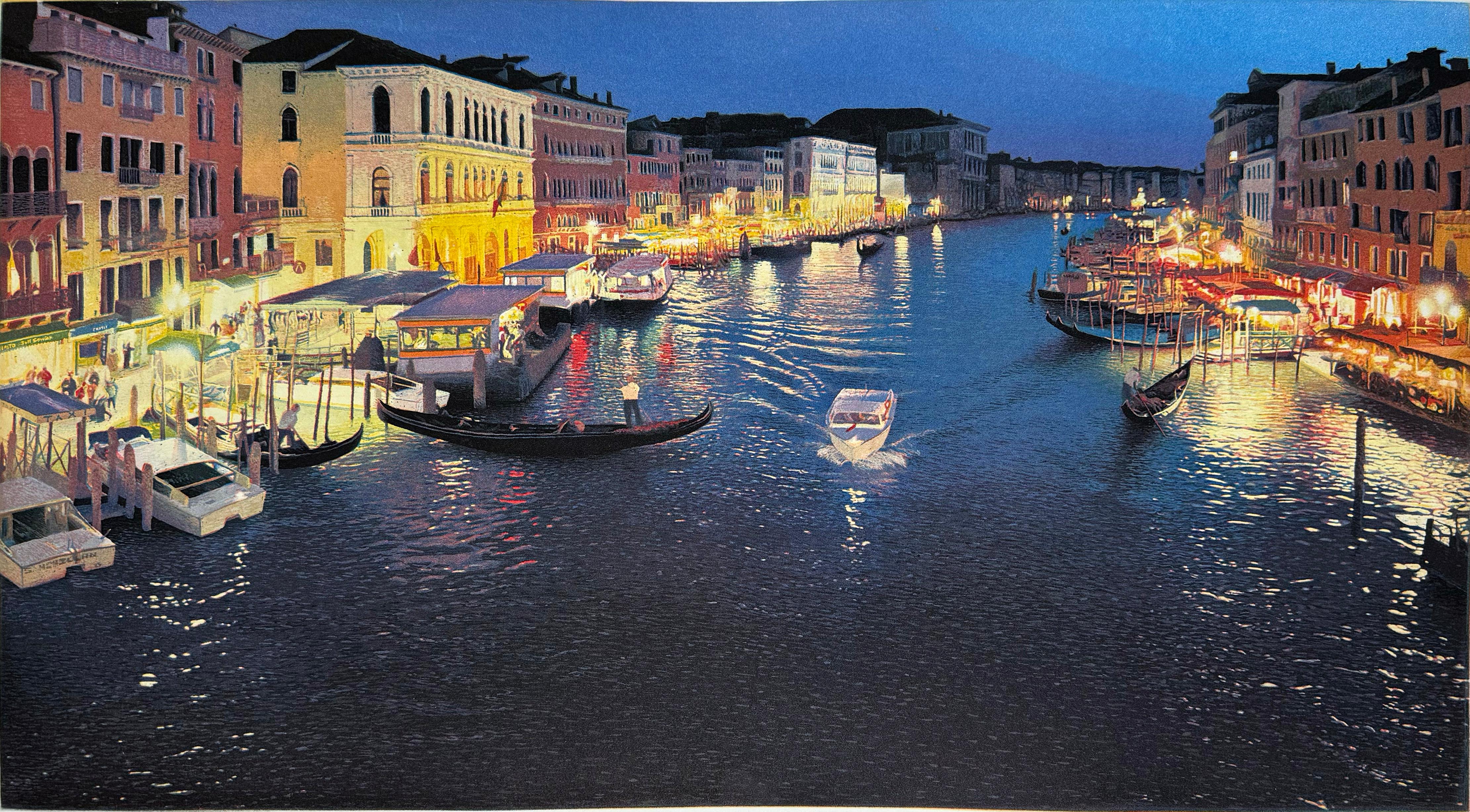 Stephen McMillan Landscape Print - Grand Canal, by Stephen McMillaan
