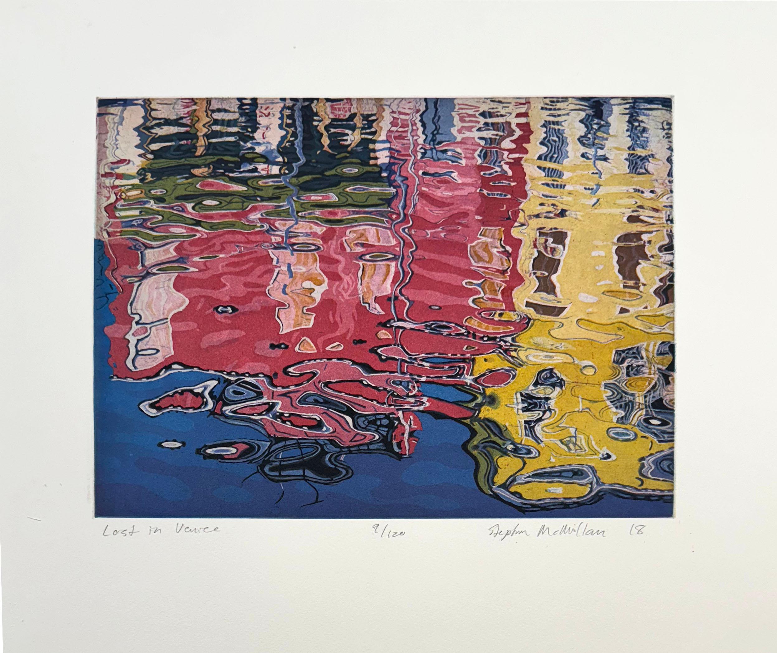 Verlorenes in Venedig (Zeitgenössisch), Print, von Stephen McMillan