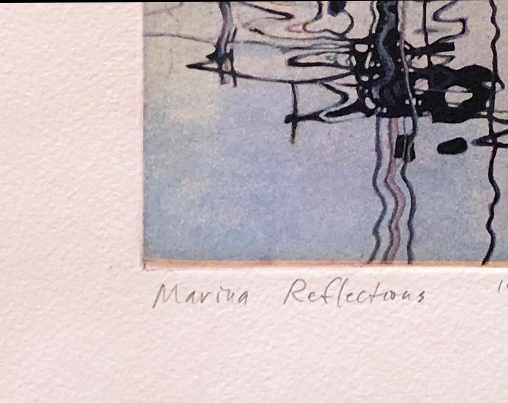 Marina Reflections, by Stephen McMillan For Sale 1