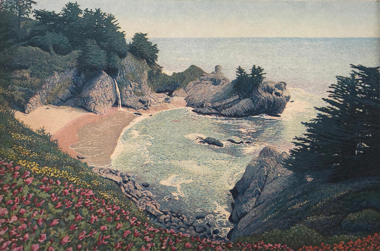 Stephen McMillan Landscape Print - Monterey Coast