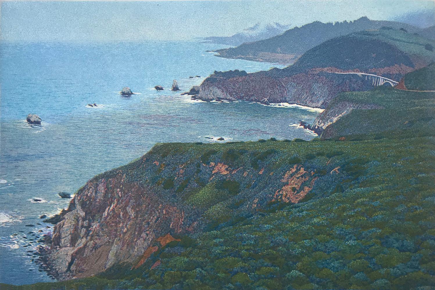 Stephen McMillan Landscape Print - Pacific Coast Highway