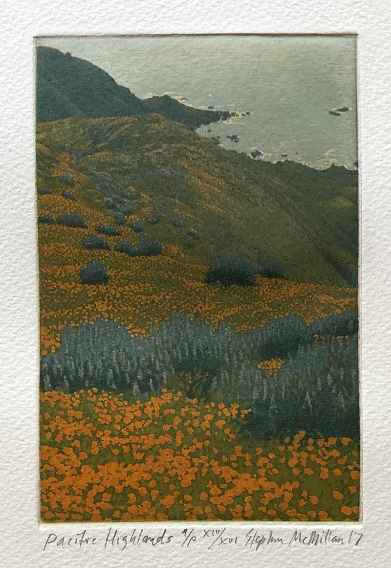 Stephen McMillan Landscape Print - Pacific Highlands