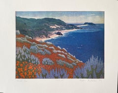 Gravure au point sec et aquatinte, signée, contemporaine, tirage de 200 exemplaires