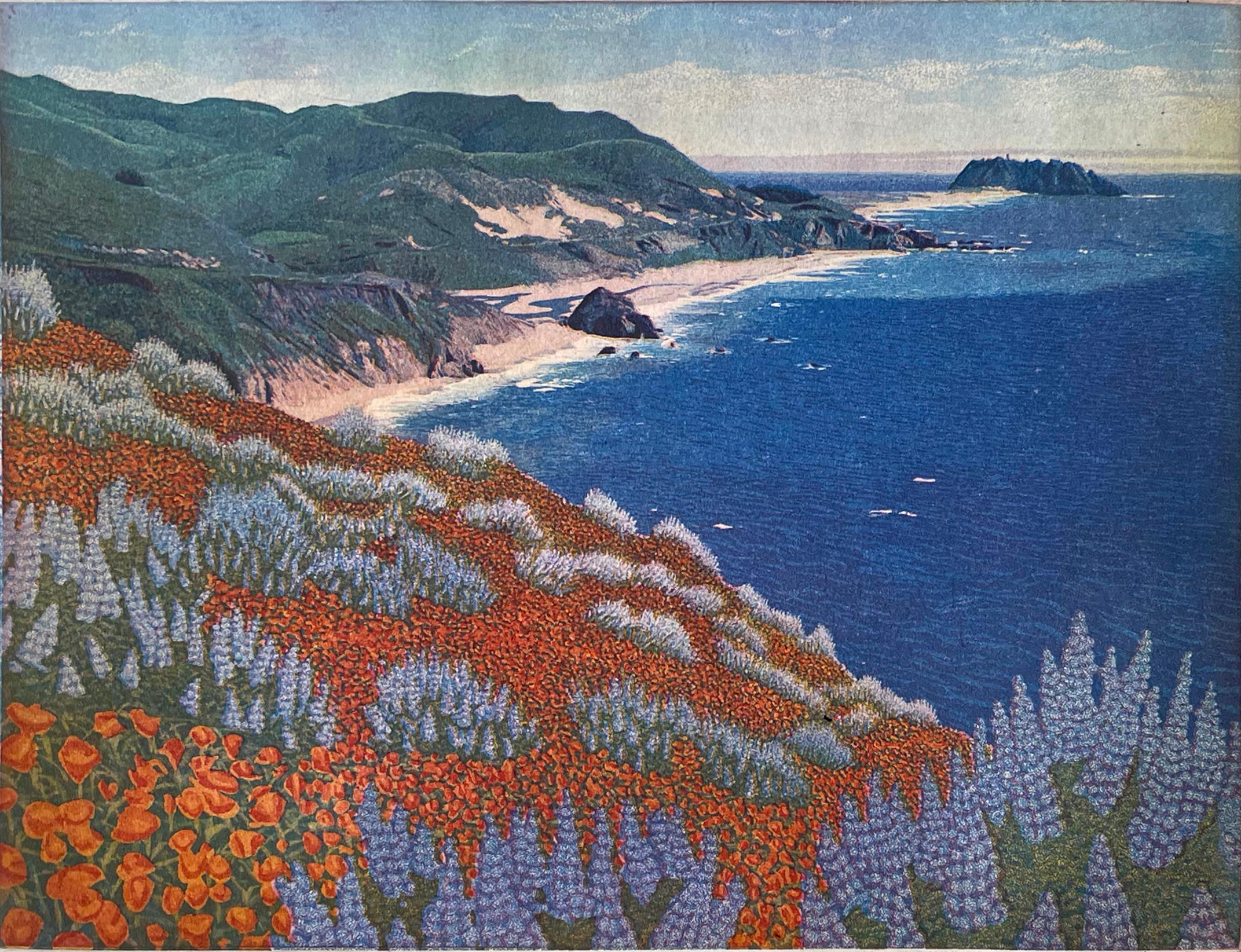 Gravure au point sec et aquatinte, signée, contemporaine, tirage de 200 exemplaires