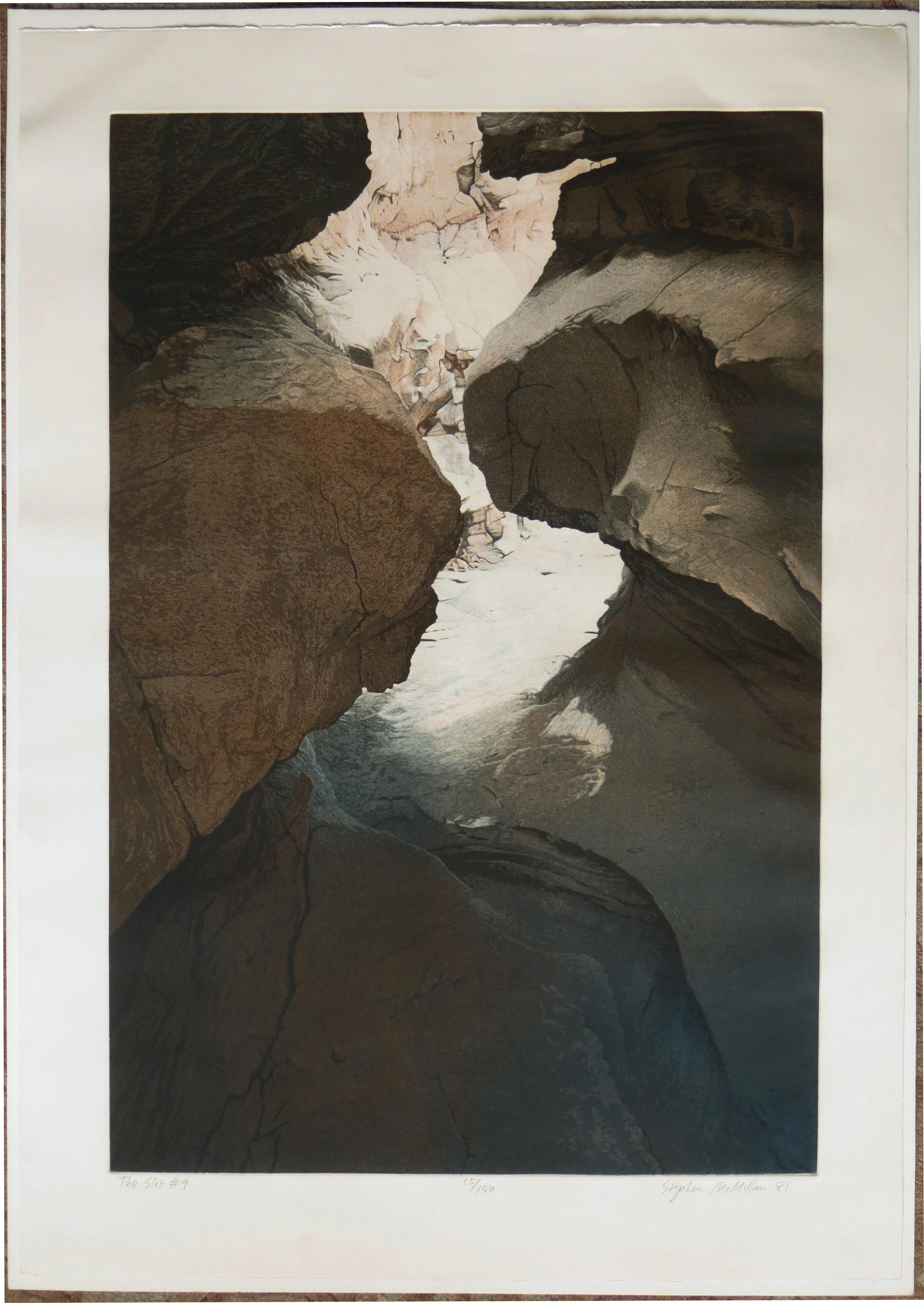 Stephen McMillan Landscape Print - The Slot #9