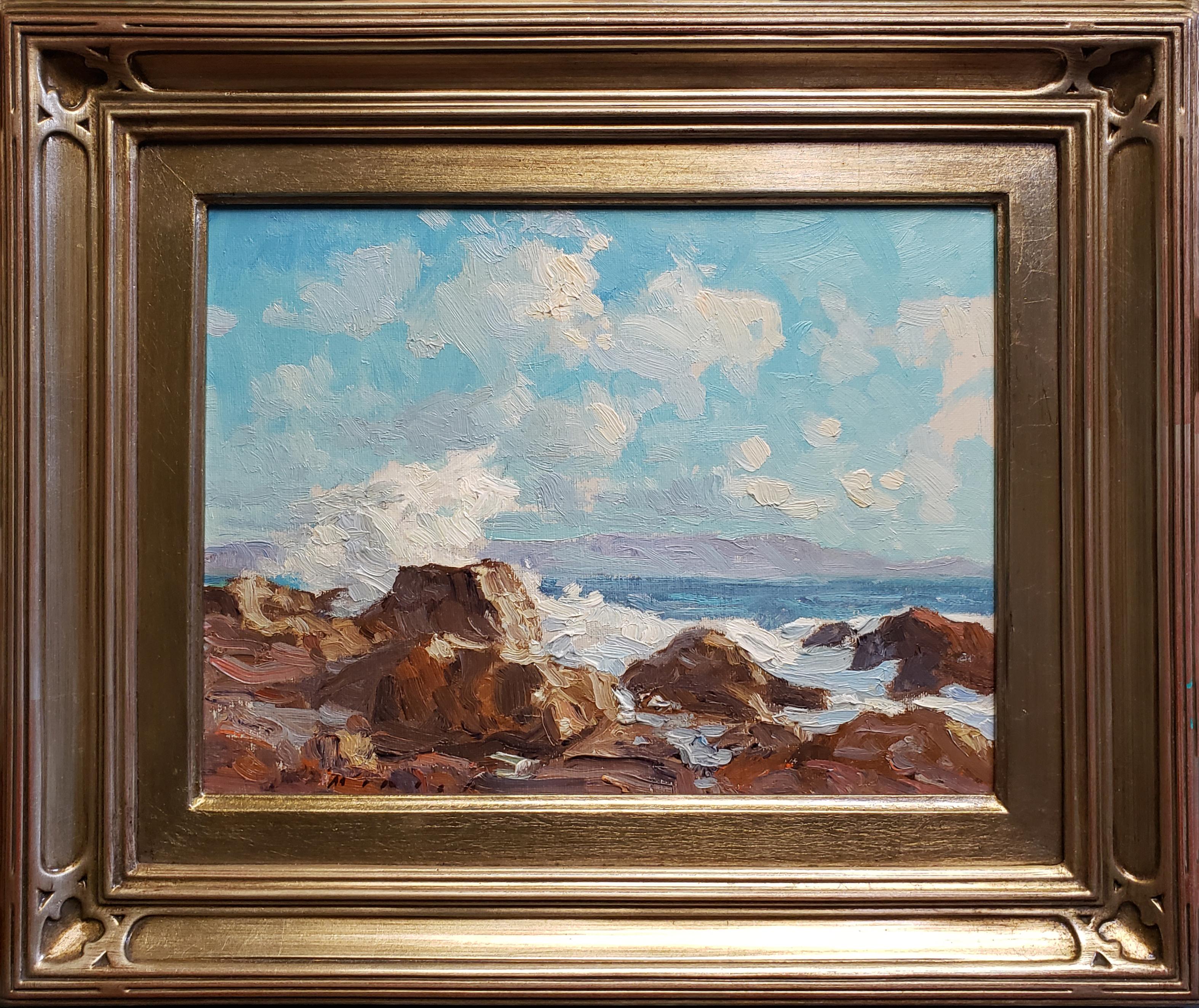 Landscape Painting di Stephen Mirich - Pomeriggio d'estate, Inspiration Point