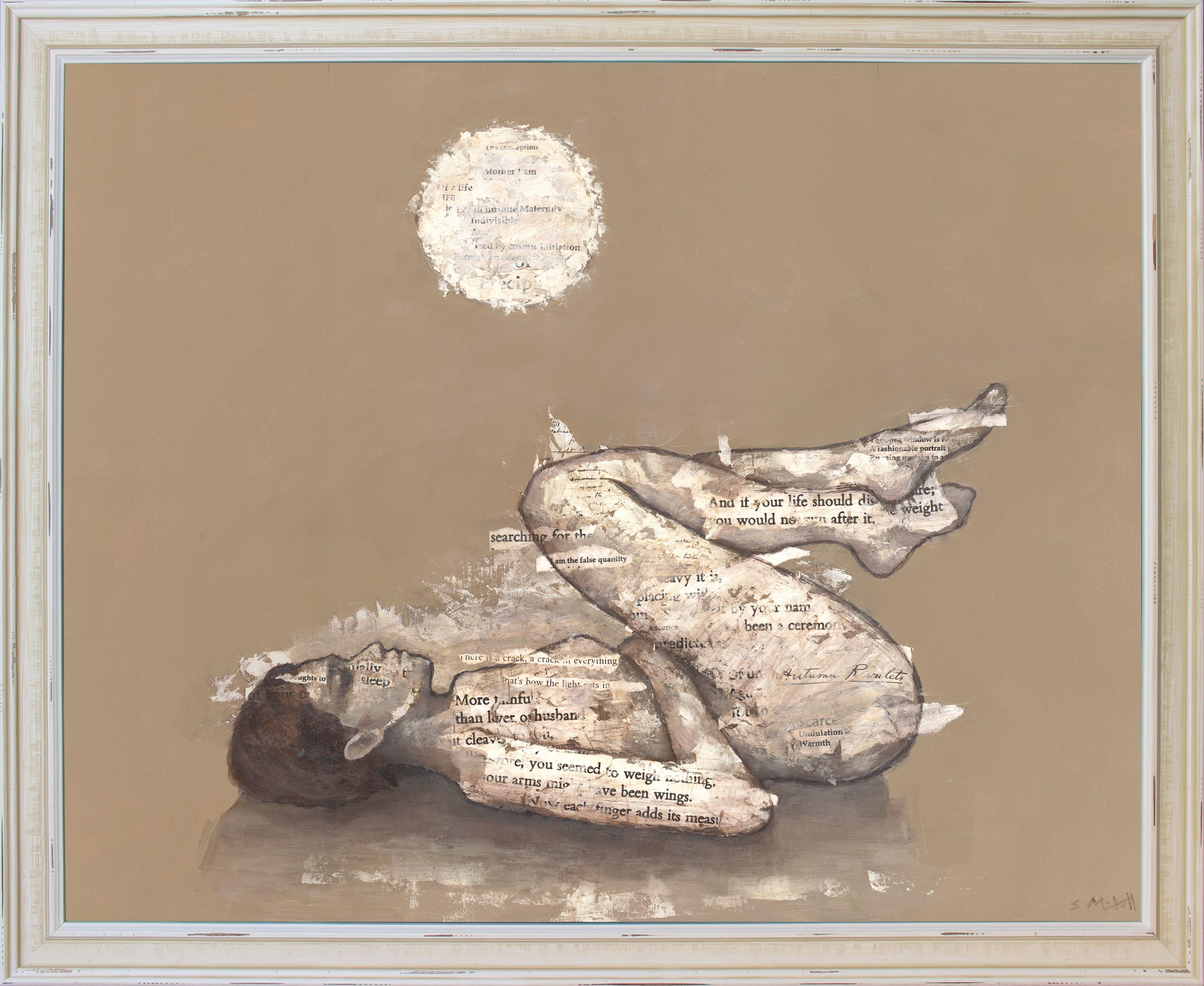How The Light Gets In, Mixed Media on MDF Panel - Contemporary Mixed Media Art by Stephen Mitchell