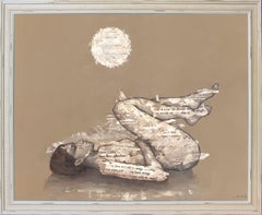 How The Light Gets In, Mixed Media auf MDF-Paneel