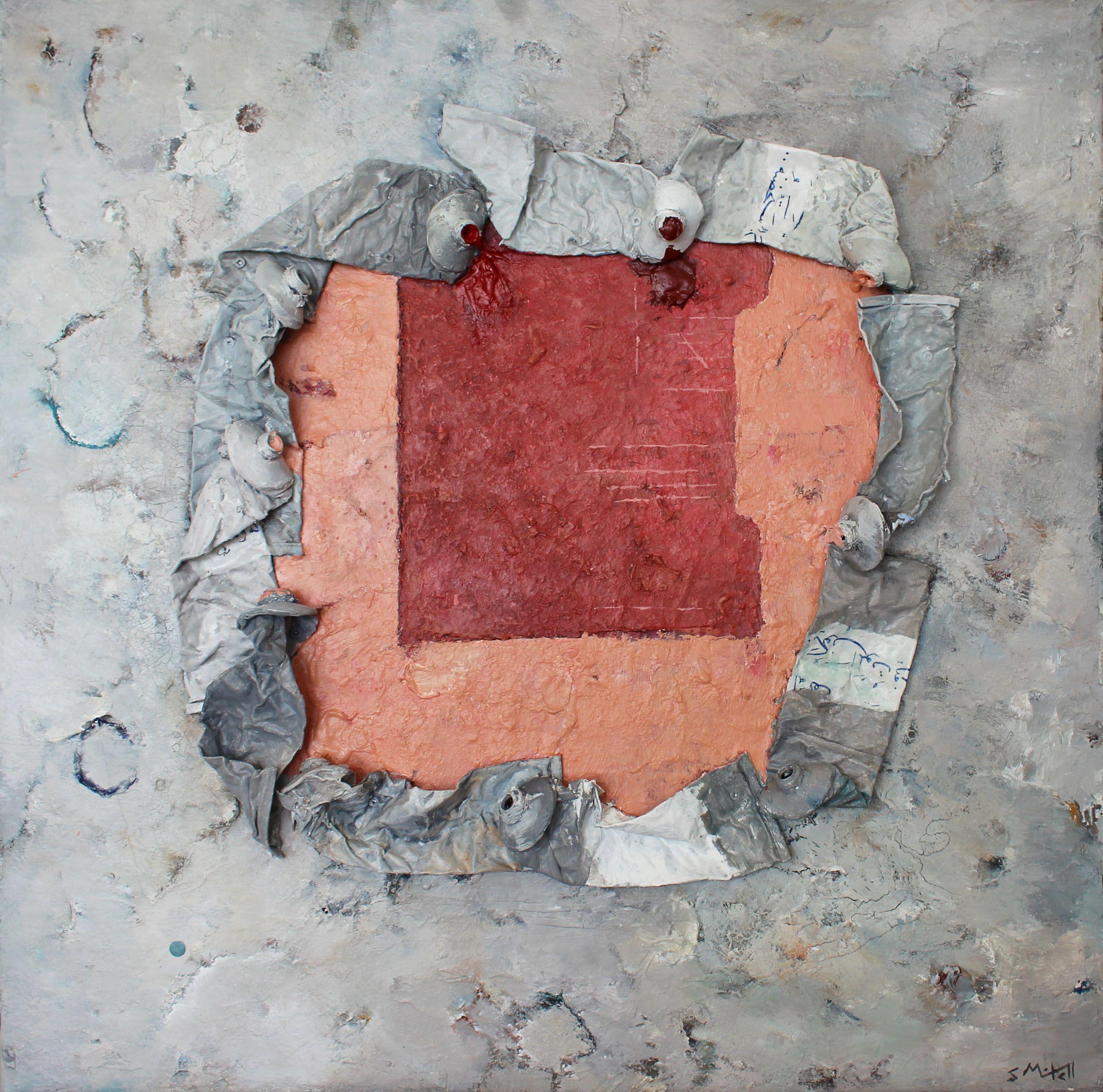 Pared Marroquí 1, Técnica mixta sobre panel MDF - Mixed Media Art de Stephen Mitchell