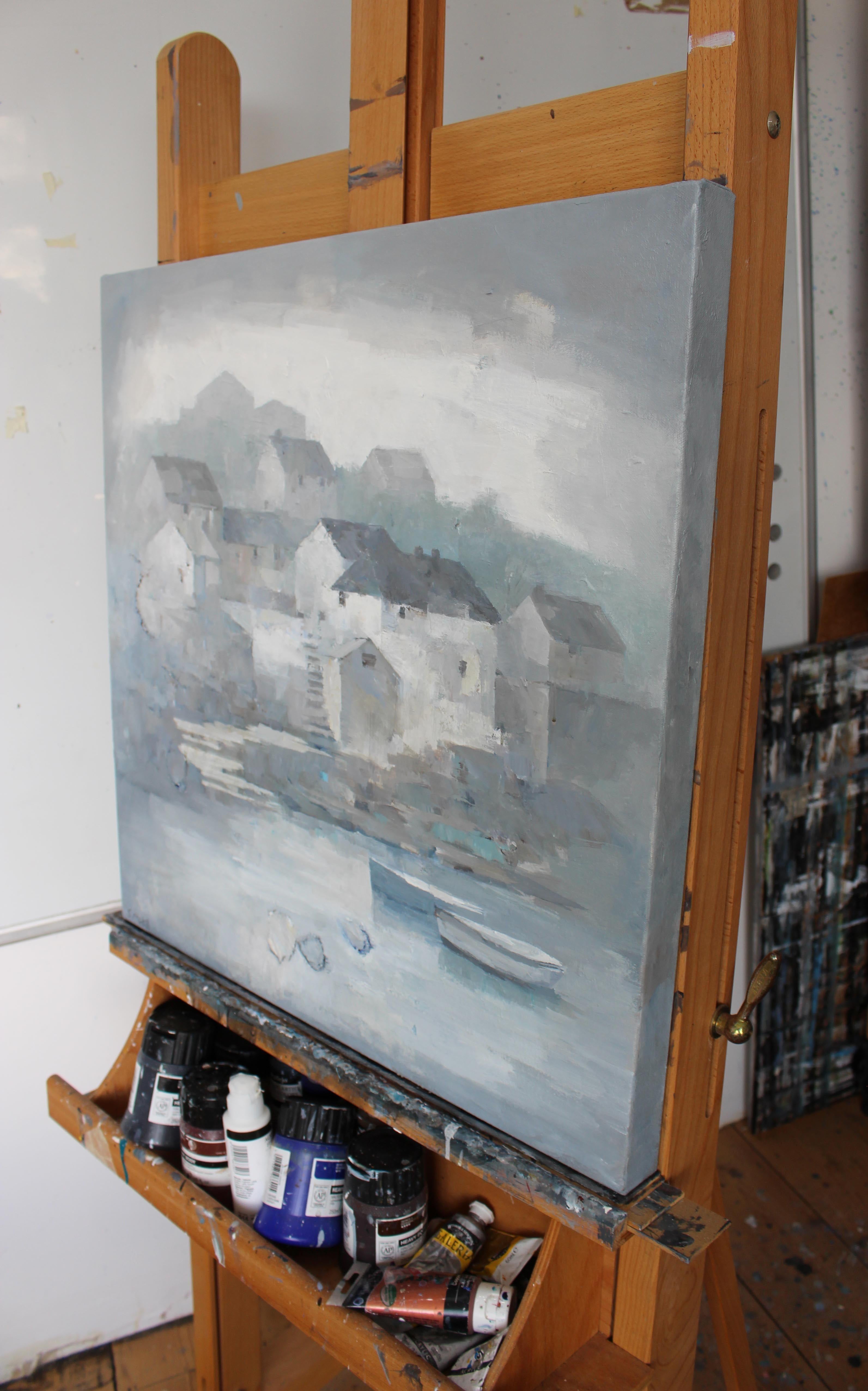 A Coverack Memory, Painting, Acrylic on Canvas For Sale 3