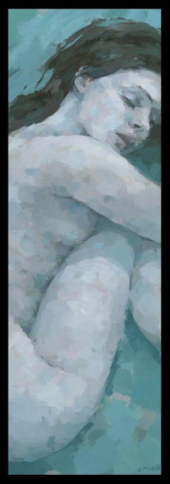 Born Blue, Pittura, Acrilico su pannello MDF