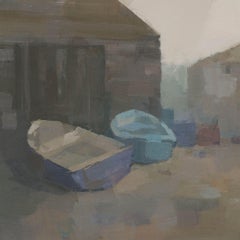 Cadgwith Cove, Pittura, Acrilico su tela