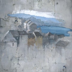 Peinture, acrylique sur toile, Fowey