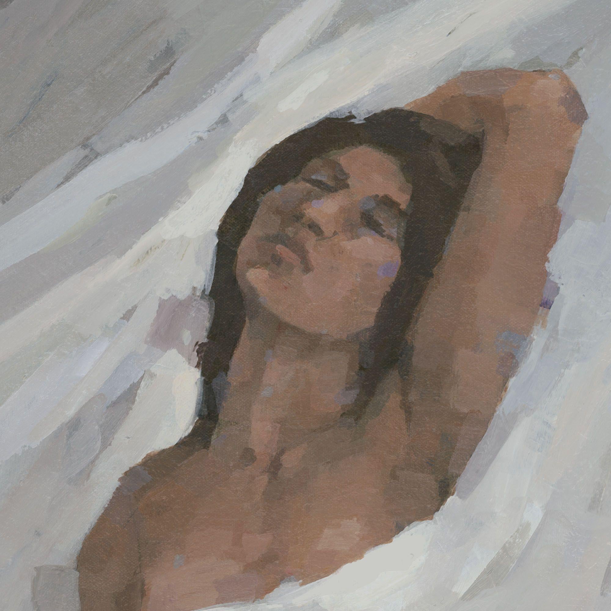 Iyona, Pintura, Acrílico sobre lienzo - Painting Impresionista de Stephen Mitchell
