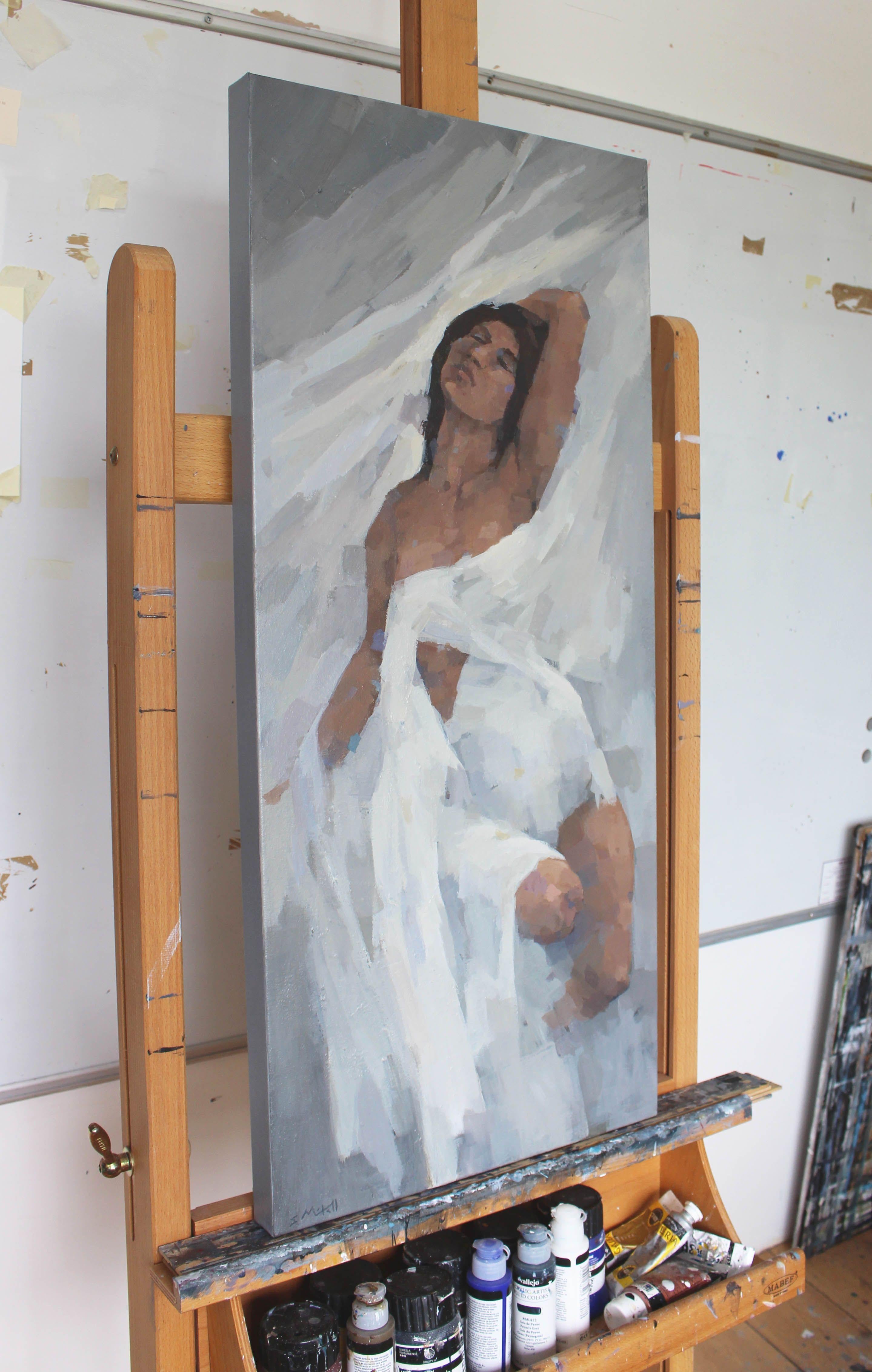 Peinture Iyona, Acrylique sur Toile en vente 2