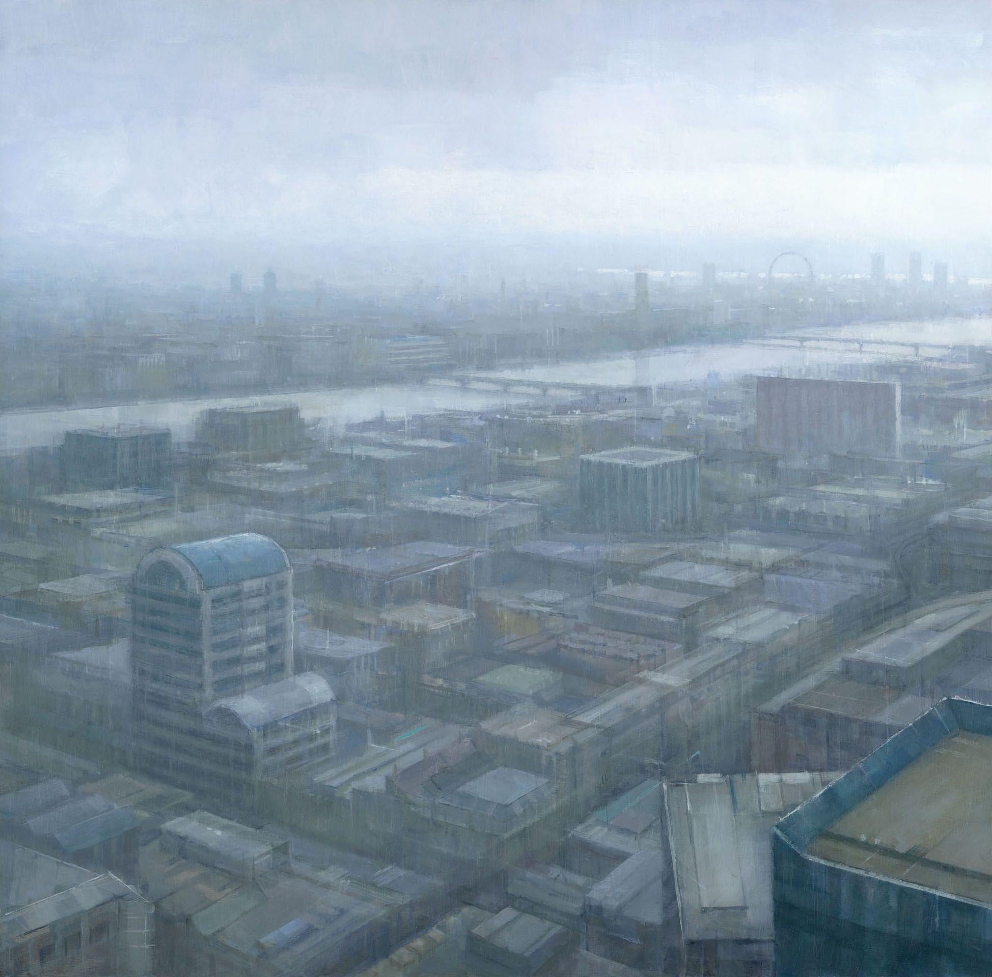 Il s'agit d'une peinture originale de la ligne d'horizon de Londres. Les rues et les toits conduisent le spectateur vers le point central du tableau, la cathédrale Saint-Paul, et vers la Tamise, qui serpente en passant devant le London Eye au loin. 