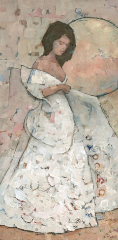 Novia Lunar, Pintura, Acrílico sobre panel MDF