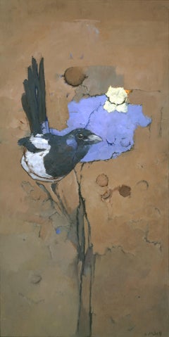 The Magpie, Painting, Acrylic on Canvas