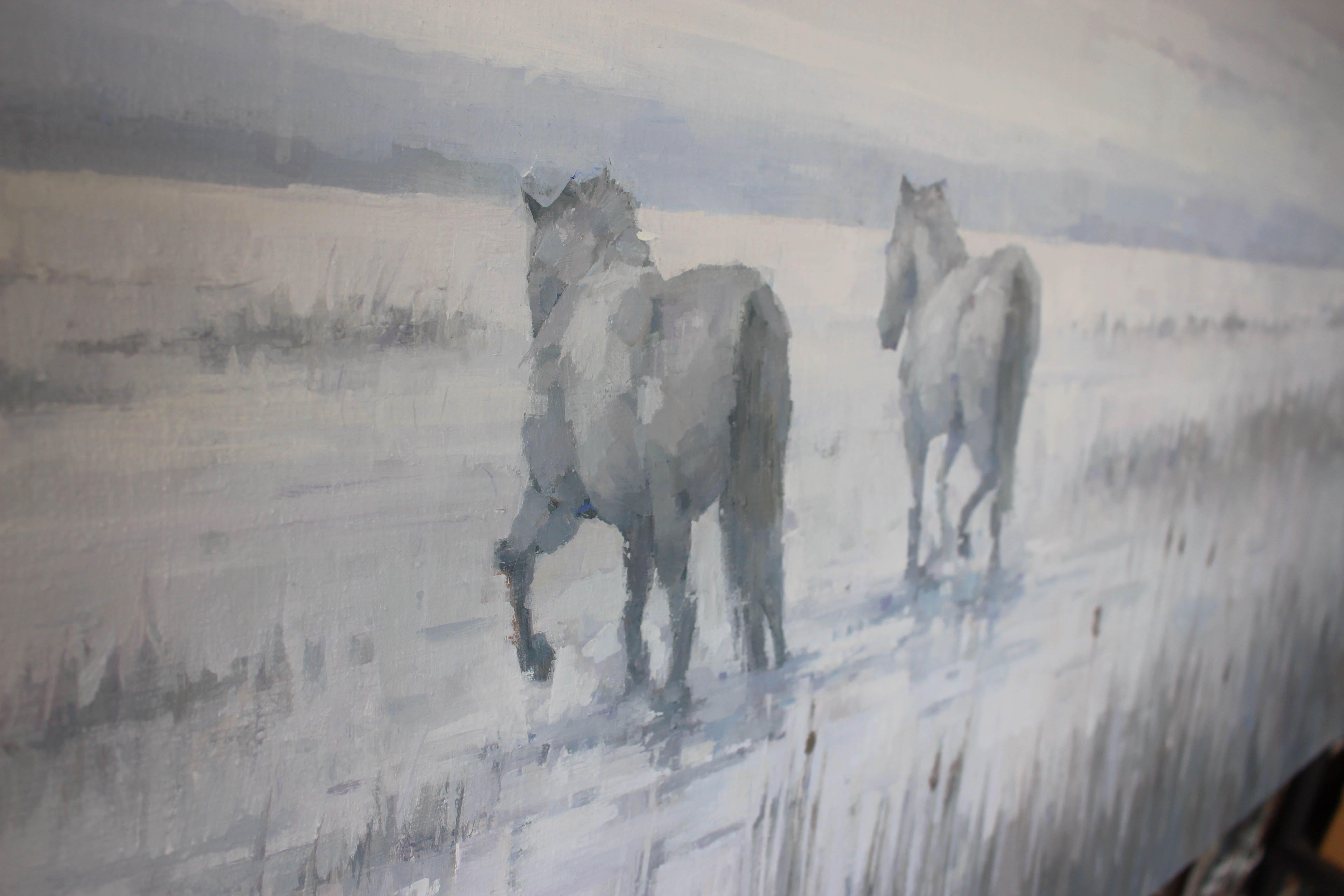 Seekers, Gemälde, Acryl auf Leinwand im Angebot 1