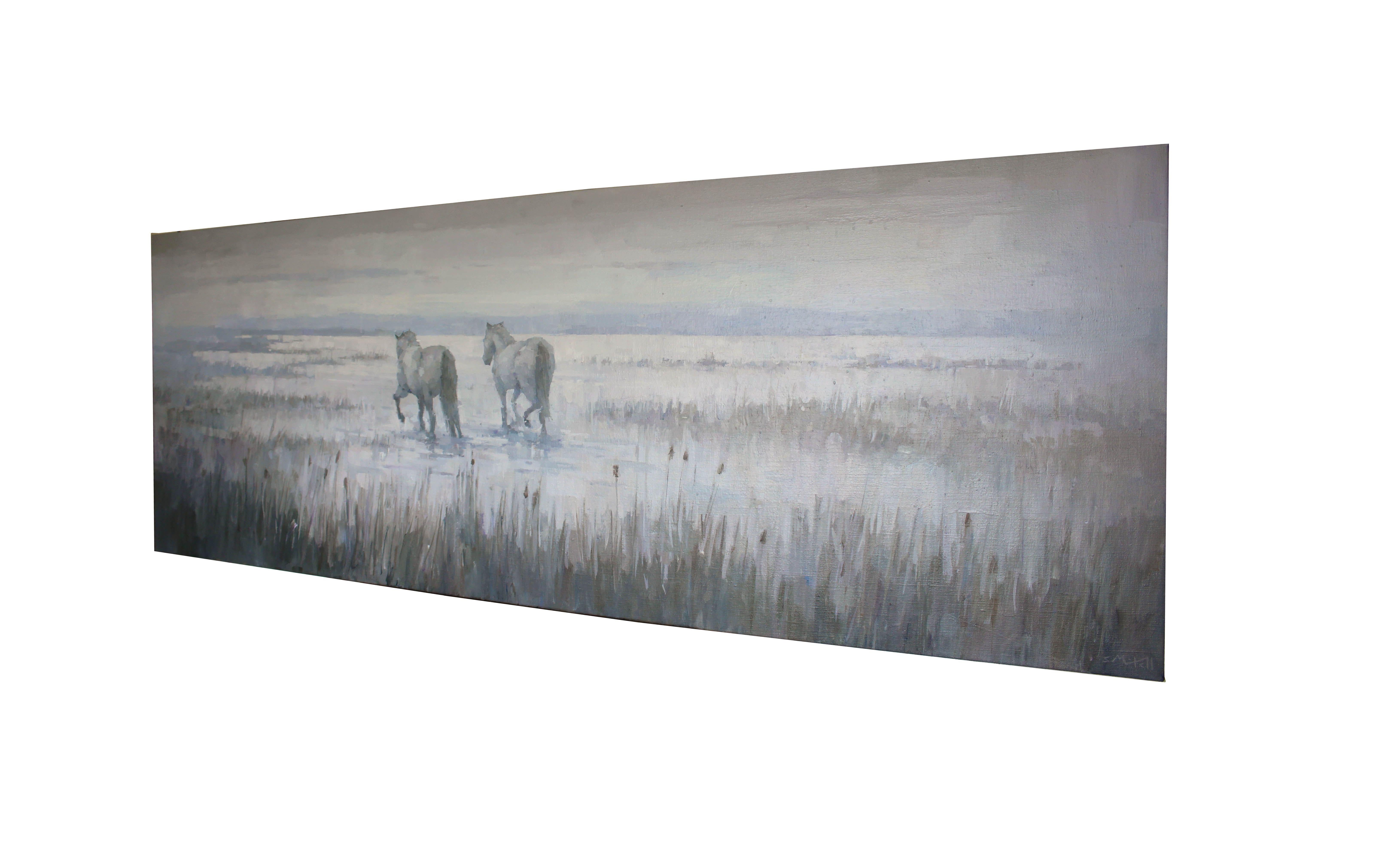 Seekers, Gemälde, Acryl auf Leinwand im Angebot 3