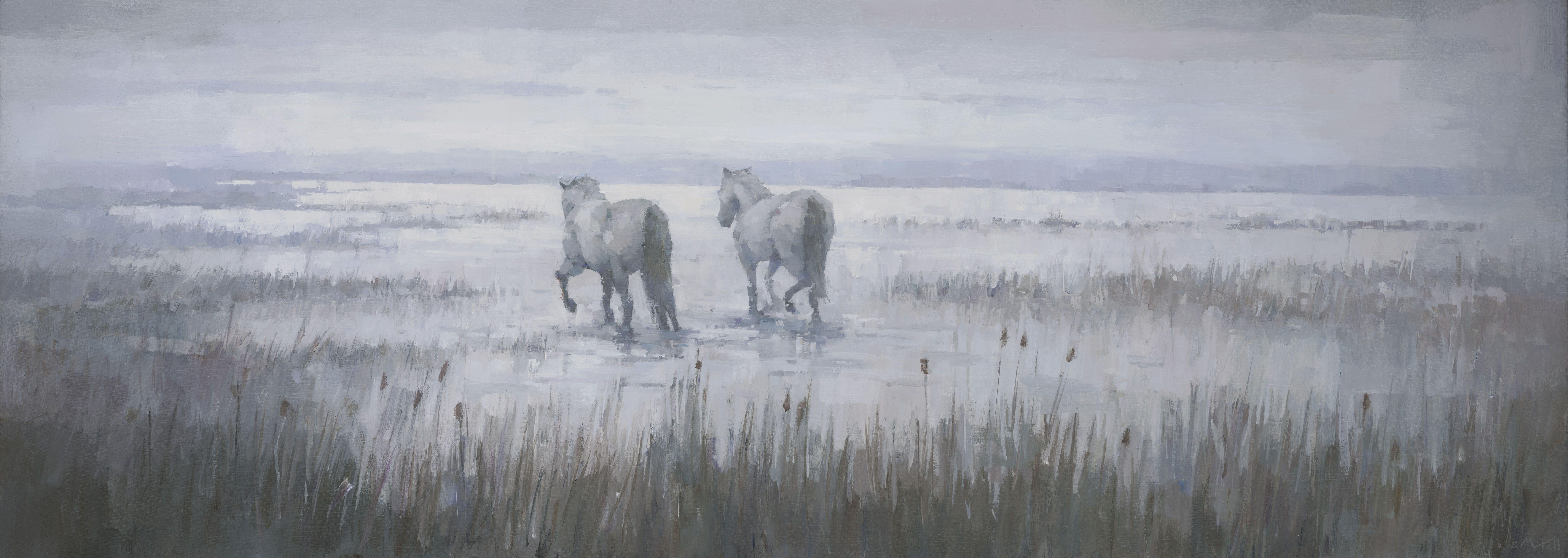 Seekers, Gemälde, Acryl auf Leinwand