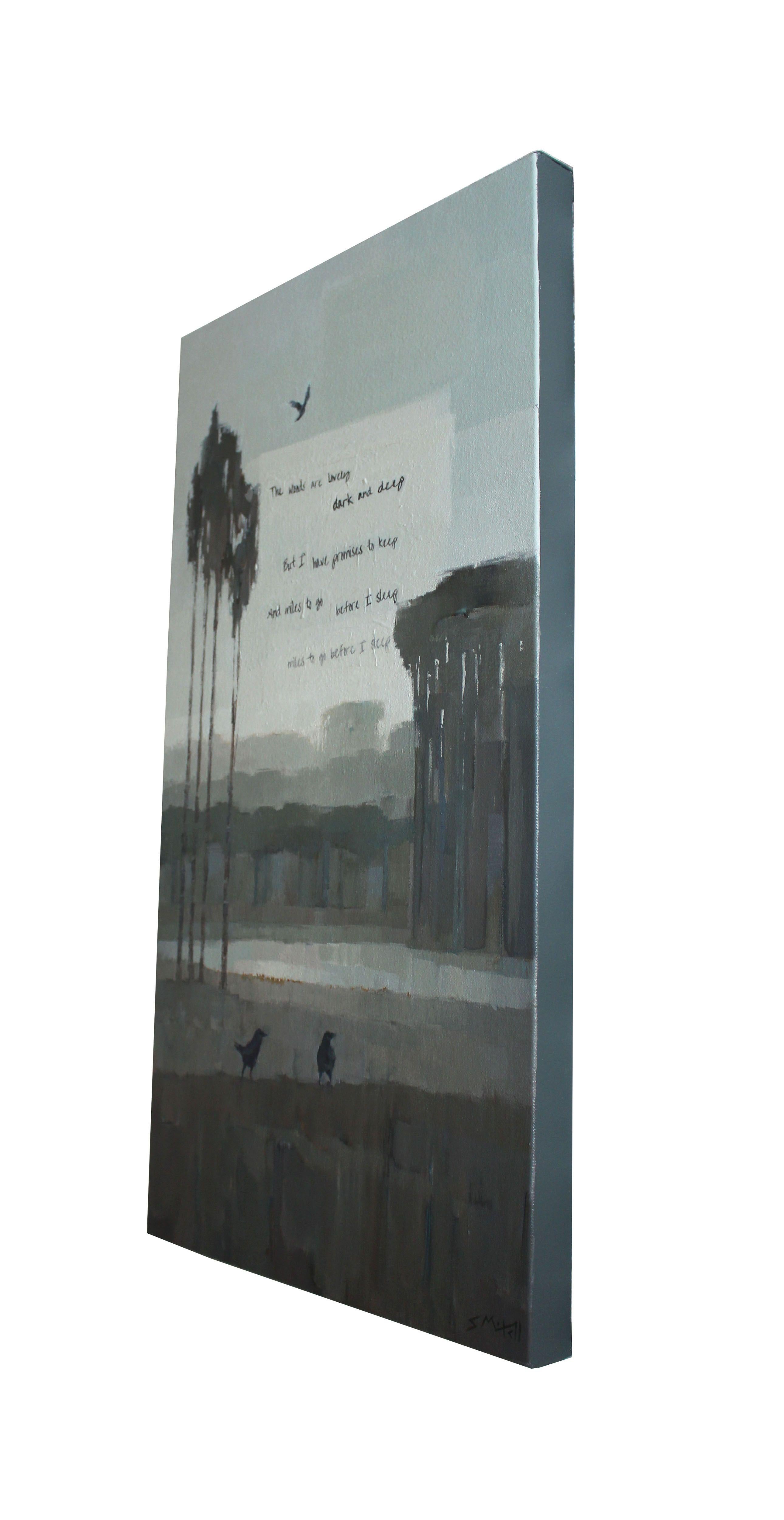 El bosque, Pintura, Acrílico sobre lienzo en venta 1