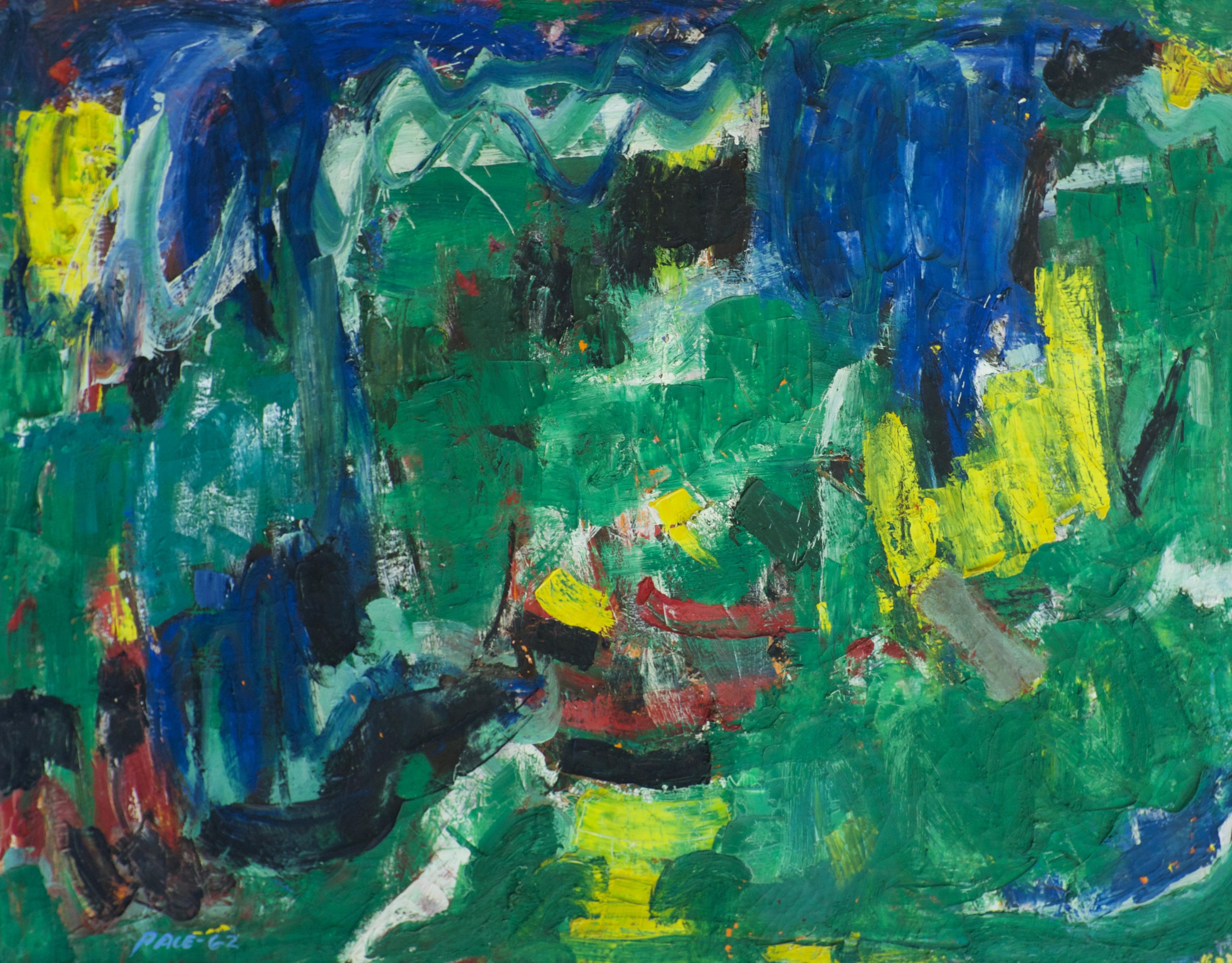Stephen Pace
Senza titolo, 62-11, 1962
Firmato e datato in basso a sinistra
Olio su tela
50 x 64 pollici


Nato a Charleston, nel Missouri, Stephen Pace è cresciuto nell'Indiana, dove i suoi genitori gestivano un negozio di alimentari e poi una