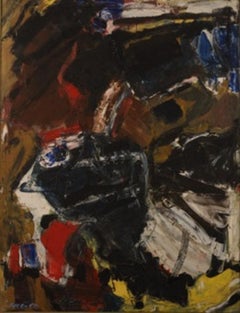 "Untitled" Steven Pace, Second Generation Abstract Expressionist Painting