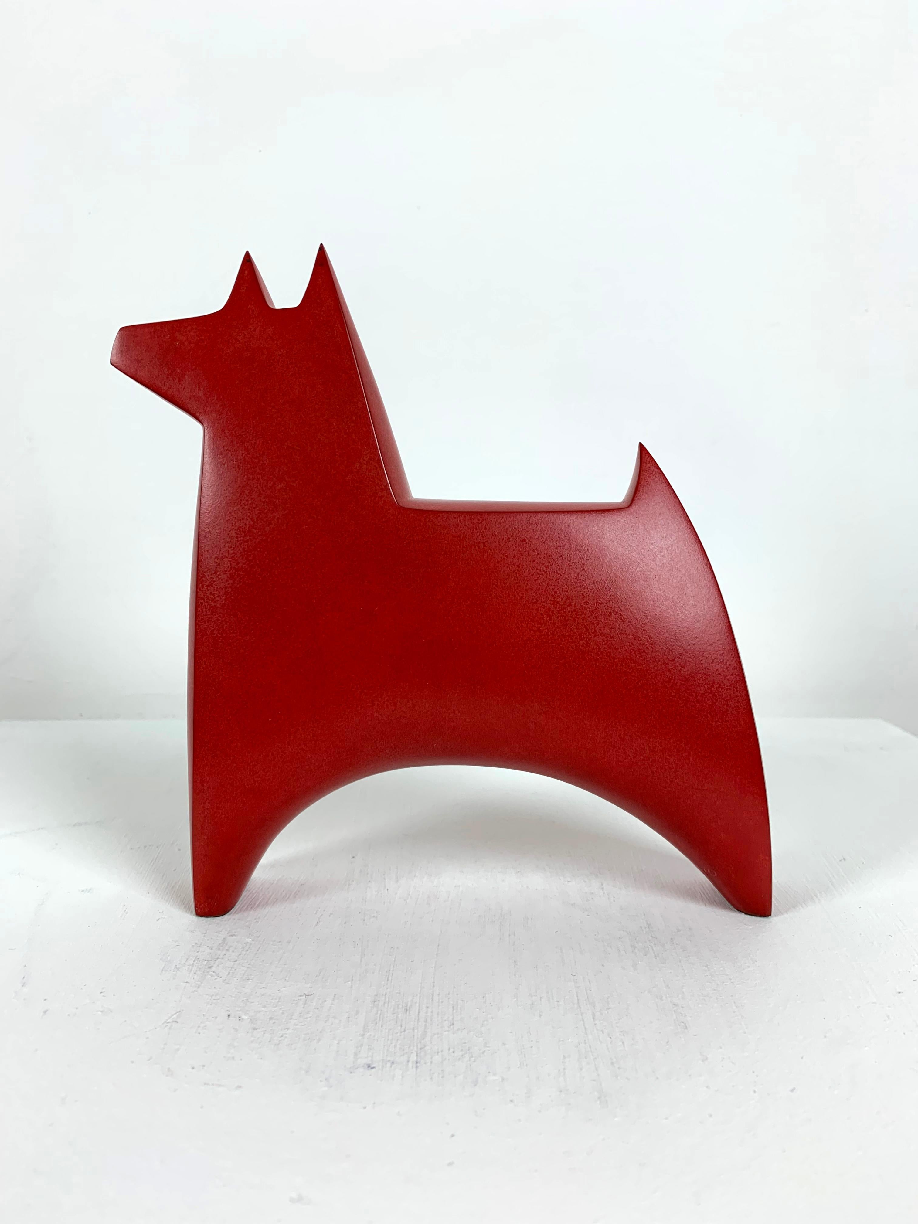 Stephen Page Figurative Sculpture - Dogstar