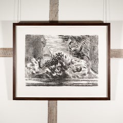 Rue Réaumur, La Rochelle - Contemporary Cityscape Oil Painting, Grey and Green