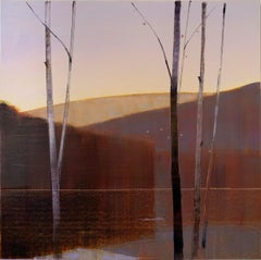 Stephen Pentak "2019, VII.II" -- Landscape Oil Painting on Panel