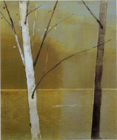 Stephen Pentak "2018, 2.6" - Landscape Oil Painting on Paper
