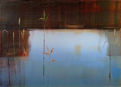Stephen Pentak "2019, X.II" - Landscape Oil Painting on Panel