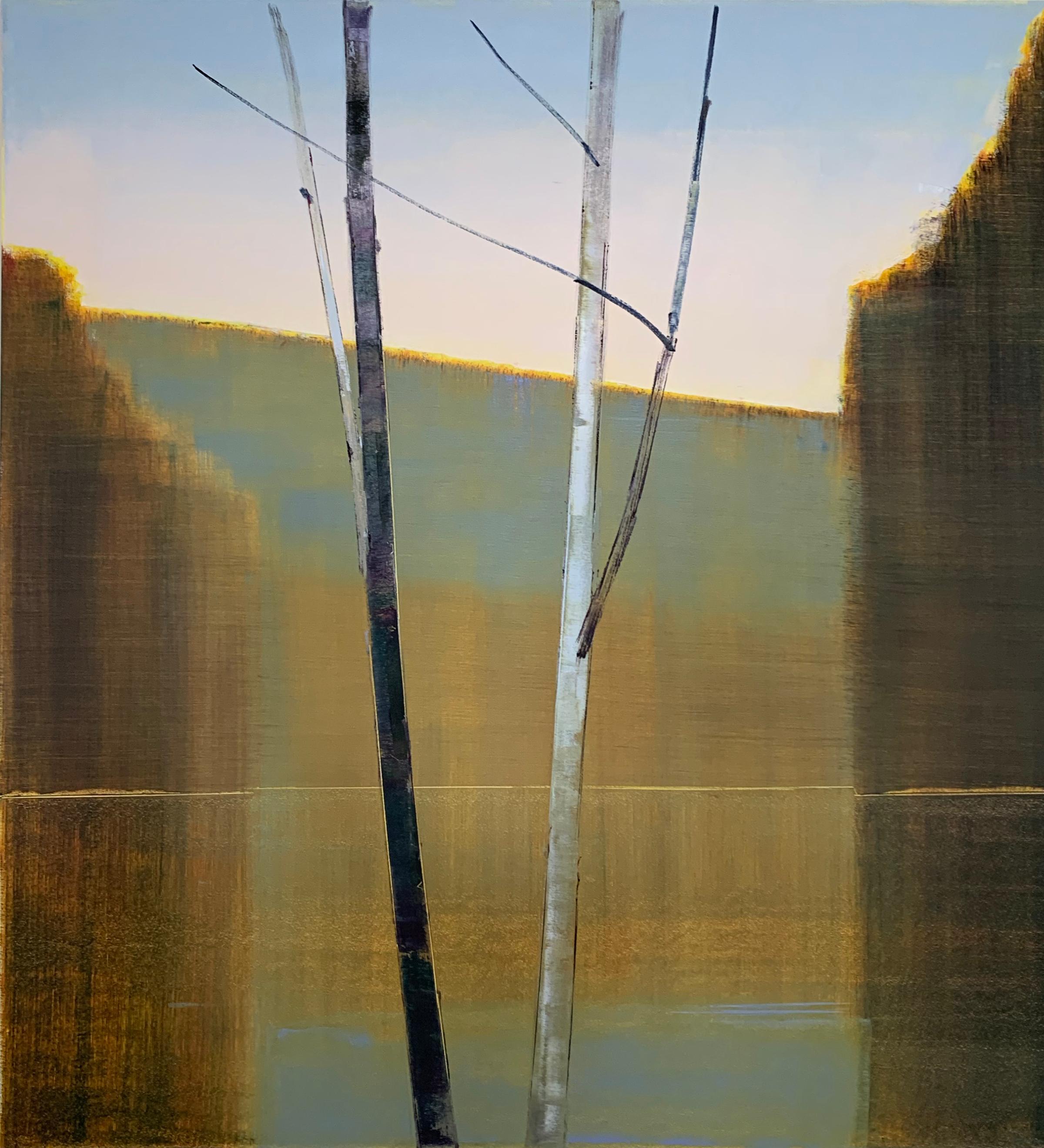 Stephen Pentak "2020, VIII.I" -- Landscape Oil Painting on Panel
