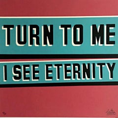 Turn to Me I See Eternity – beliebter Druck zum Valentinstag in limitierter Auflage 