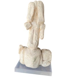 Stephen Robin Gypsum Freeform Sculpture