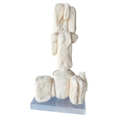 Stephen Robin Gypsum Freeform Sculpture