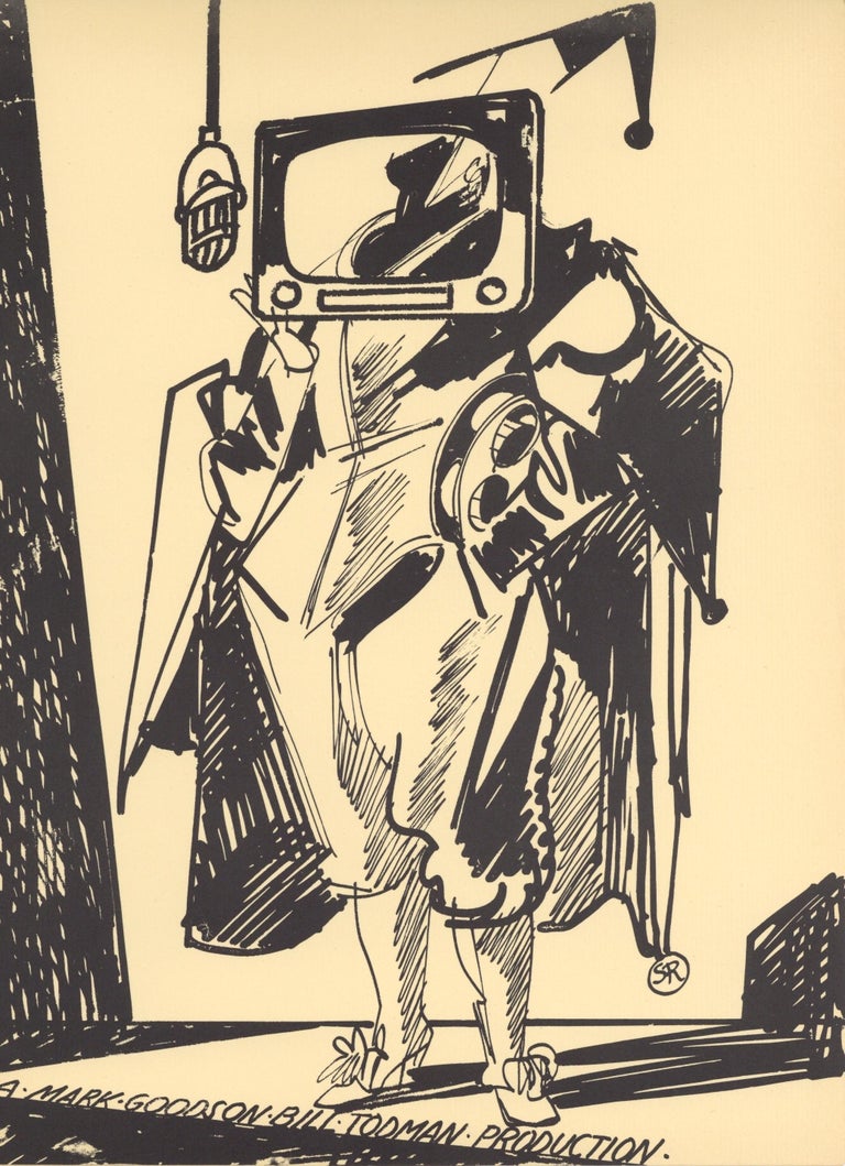 Stephen Ronay - original lithograph For Sale at 1stDibs