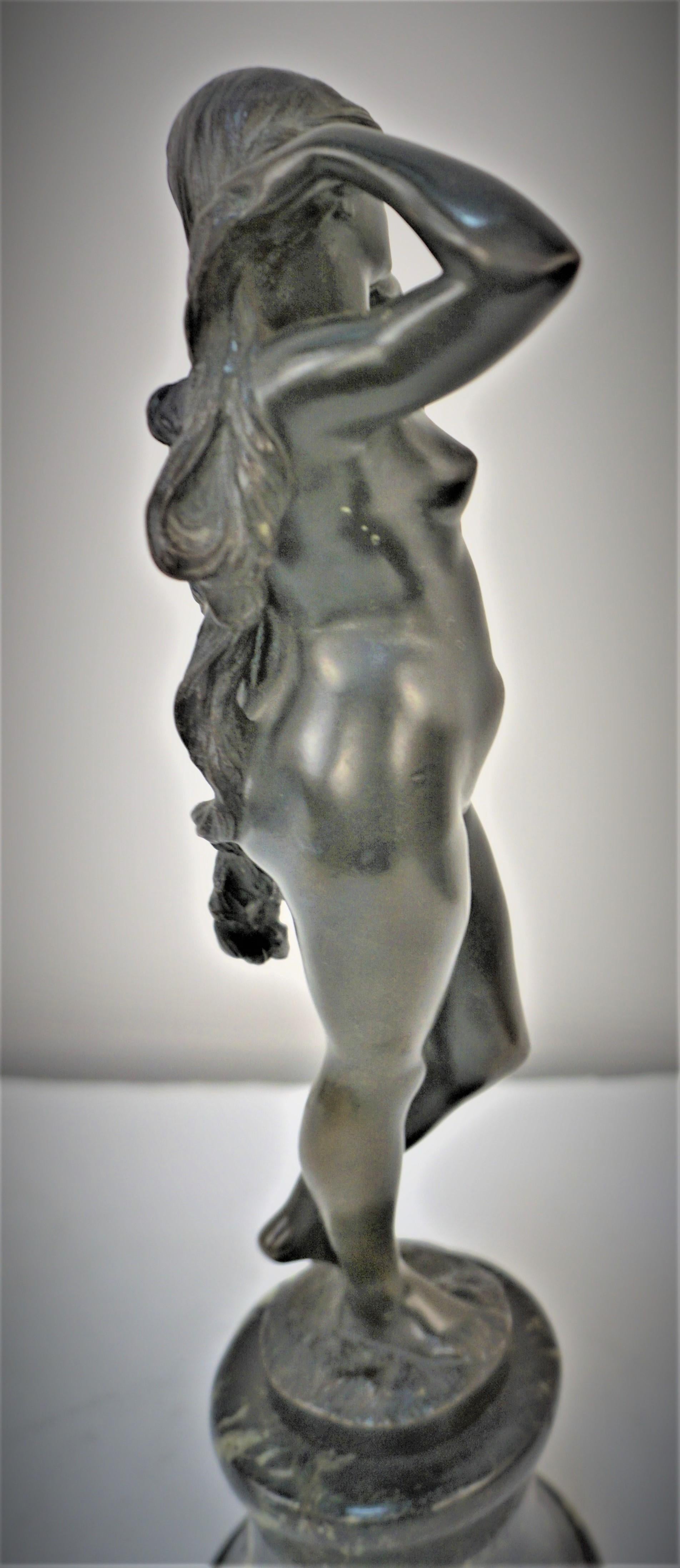 Stephen Schwartz Austrian Art Nouveau Bronze Sculpture (1851-1924) In Good Condition For Sale In Fairfax, VA