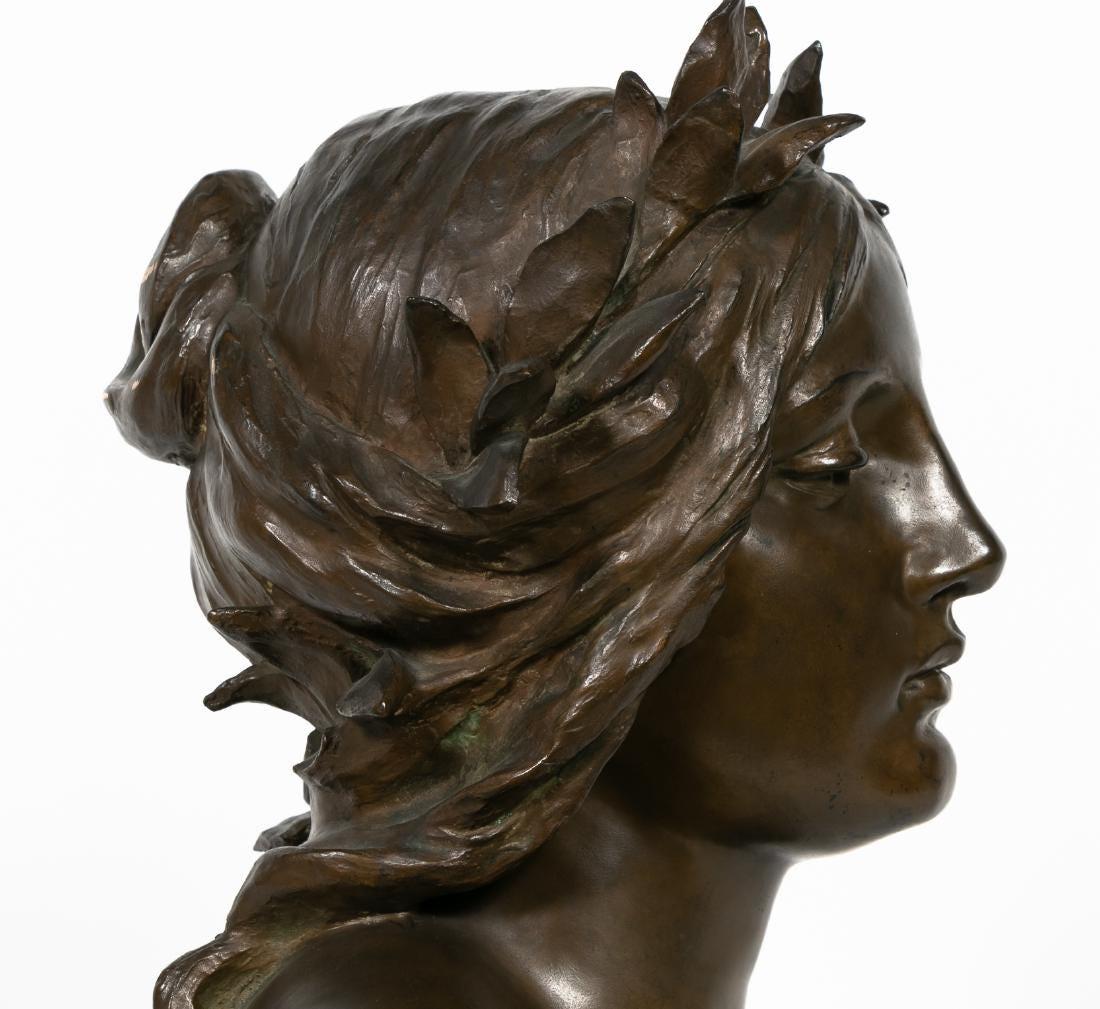 Stephen Schwartz Bronze Sculptural Bust 3