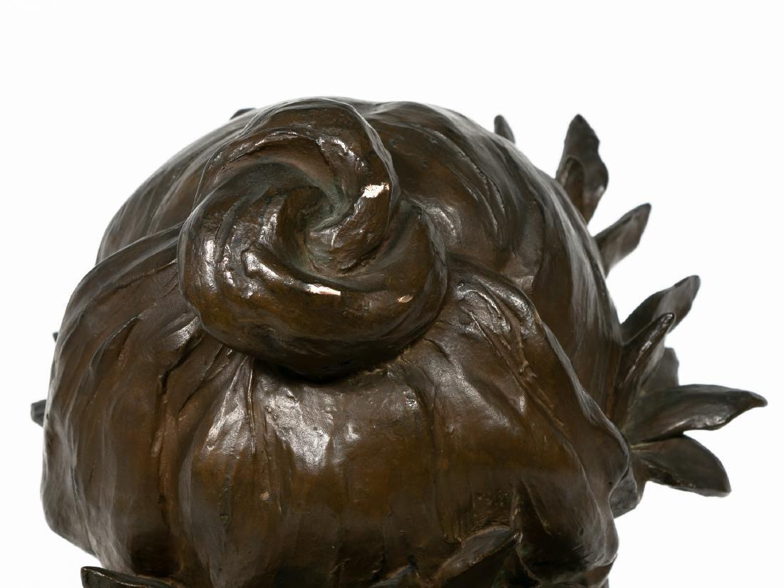 Stephen Schwartz Bronze Sculptural Bust 4