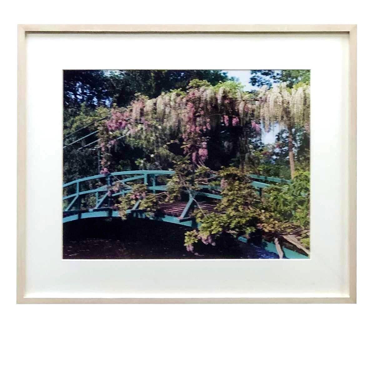 Modern Color Photo Monet's Gardens, Giverny, Japanese Bridge Waterlillies Stephen Shore