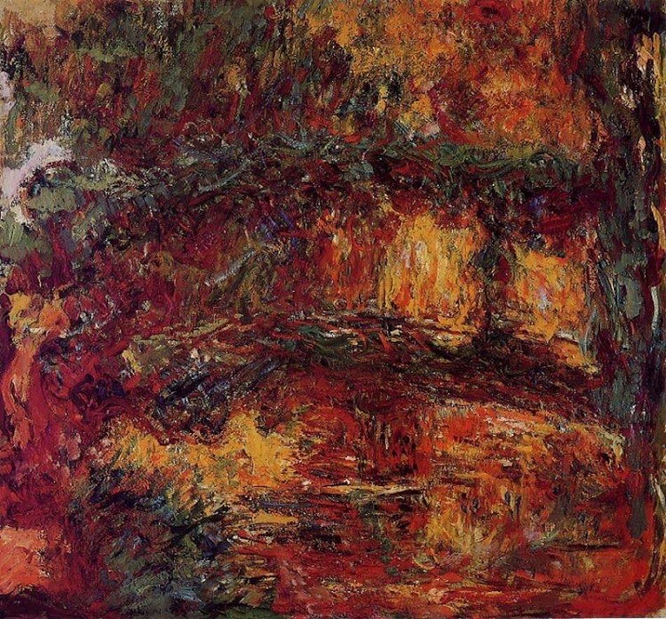 Color Photo Monet's Gardens, Giverny, Japanese Bridge Waterlillies Stephen Shore 2