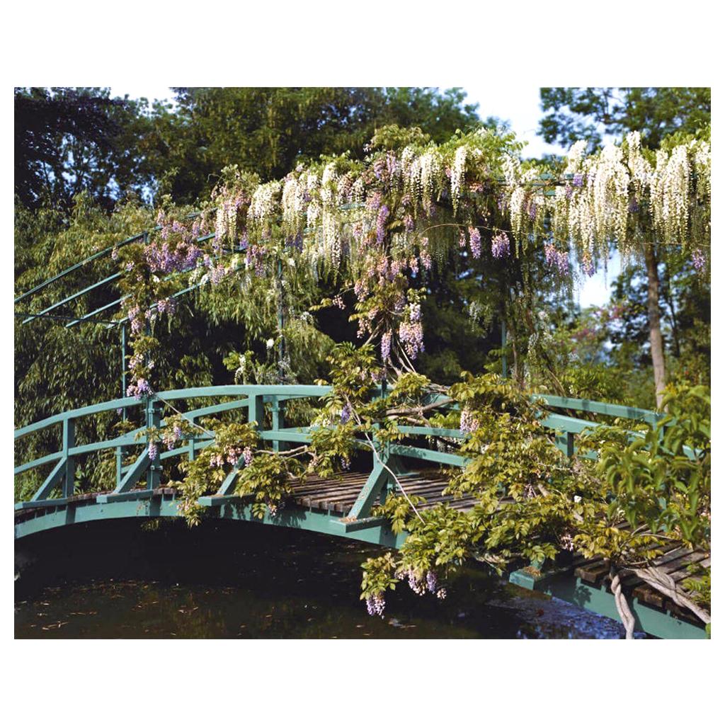 Color Photo Monet's Gardens, Giverny, Japanese Bridge Waterlillies Stephen Shore