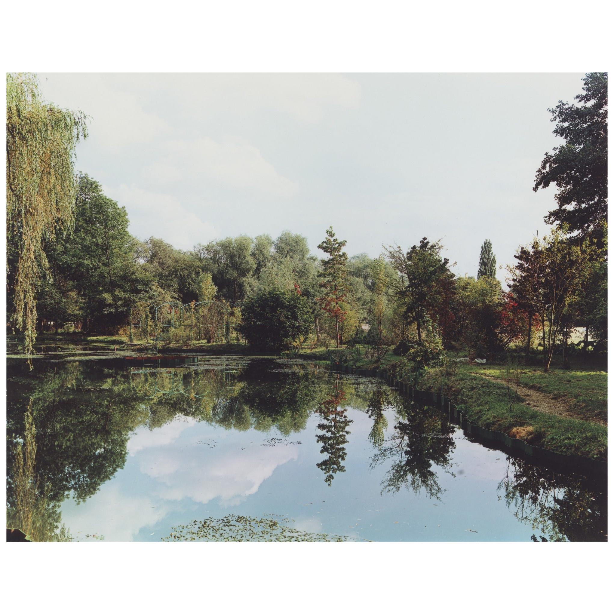 Color Landscape Photograph, Pond View 2, Gardens at Giverny, 1982, Stephen Shore
