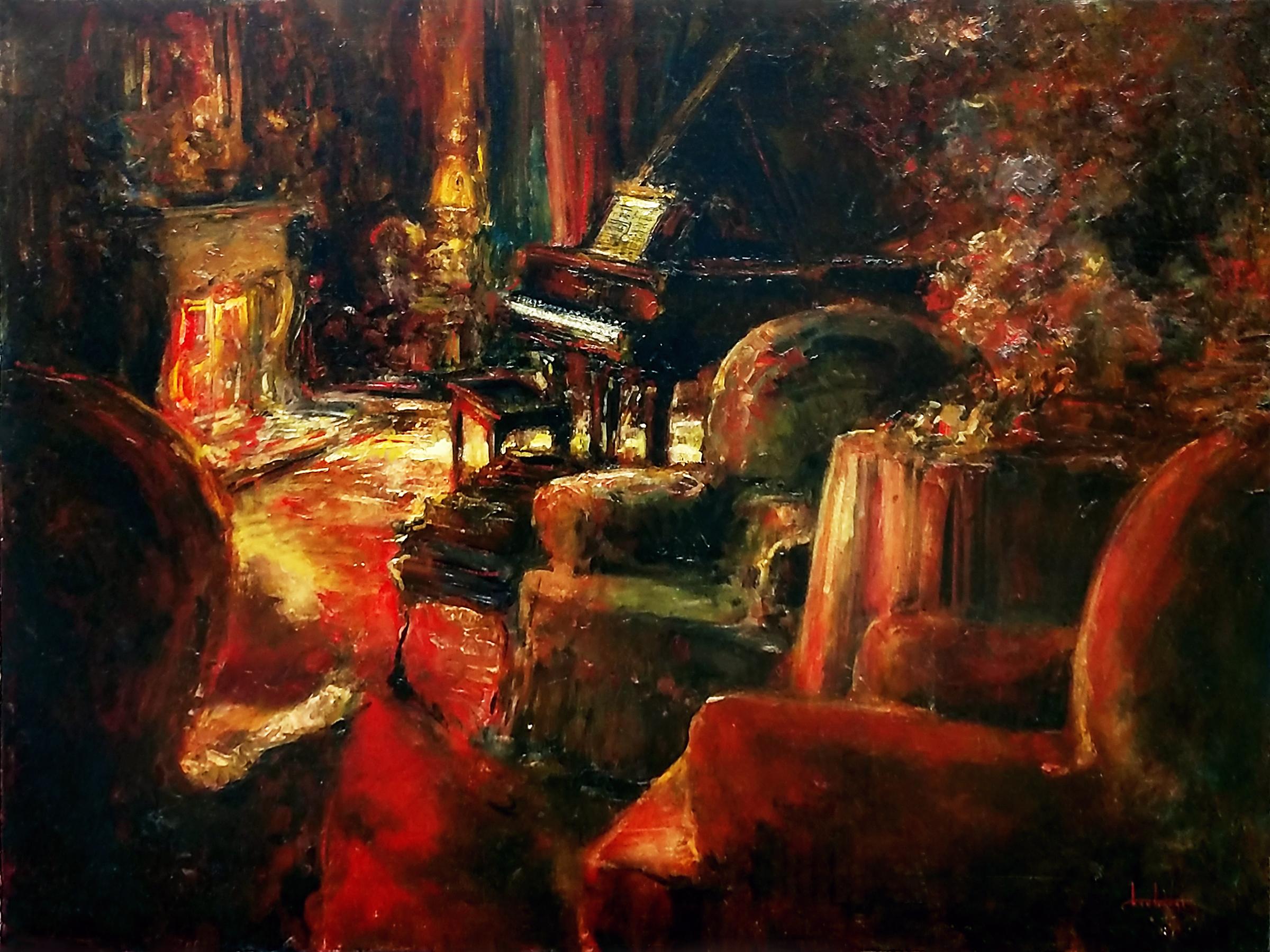Stephen Shortridge Interior Painting - EVENING MOOD