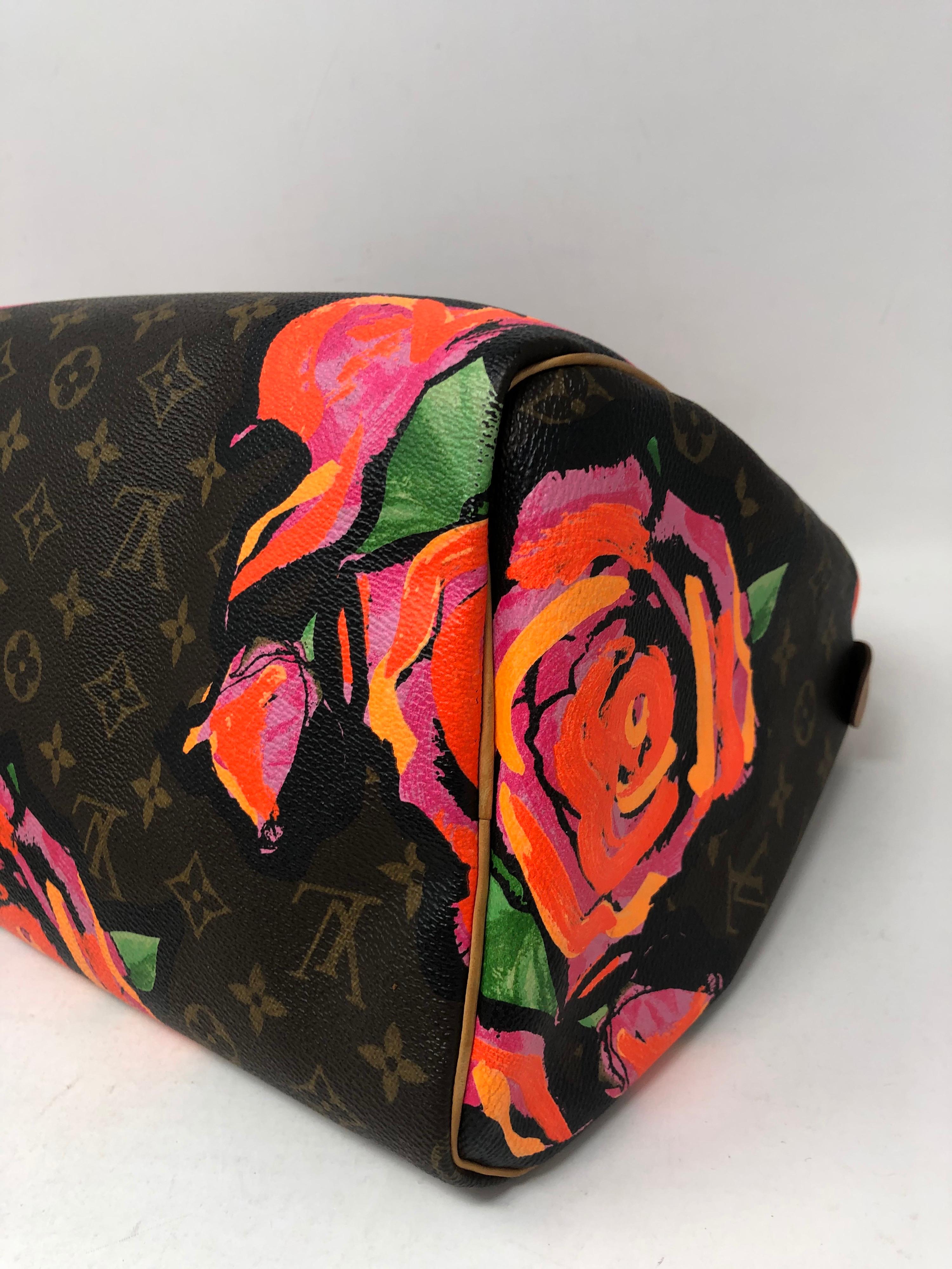 Stephen Sprouse Roses Louis Vuitton Speedy Bag  1